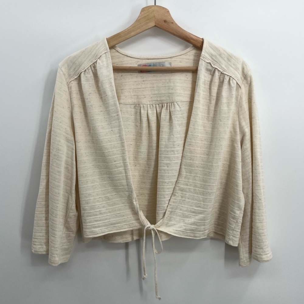 Free People Beach Tie Front Cardigan